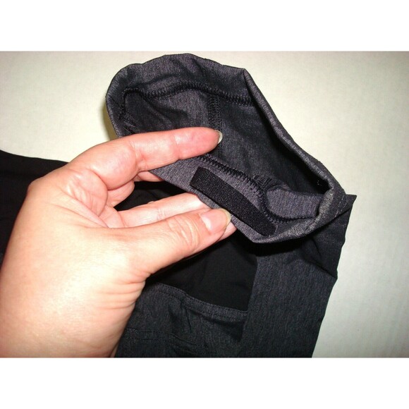 New NWT Womens Prana Pants M Summit Dark Gray Pockets Organic Cinch Hem Hike Cha - Picture 4 of 8